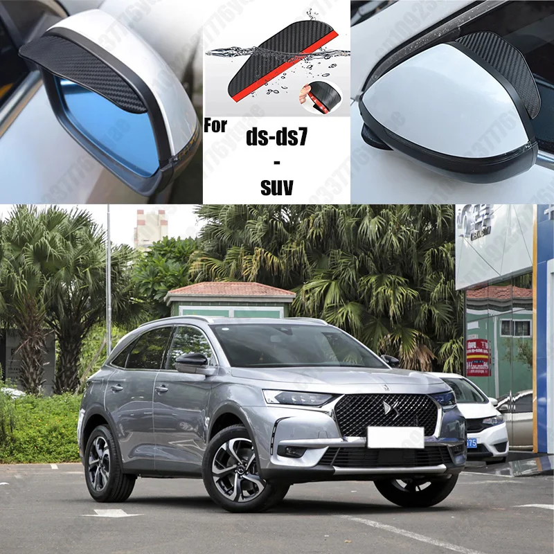Fords-ds7-suv 2PCS Car Rearview Mirror Rain Eyebrow Visor Carbon Fiber Car Rearview Side Snow Sun Visor Rain Cover
Fords-ds7-suv 2PCS Car Rearview Mirror Rain Eyebrow Visor Carbon Fiber Car Rearview Side Snow Sun Visor Rain Cover