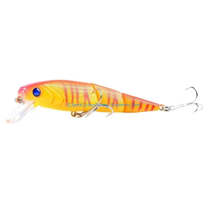 Swimbait Fishing Tackle 10.5cm Fishing Lure 3 Segment Artificial Hard Baits Multi Jointed Swimbaits Swimming Lures
Swimbait Fishing Tackle 10.5cm Fishing Lure 3 Segment Artificial Hard Baits Multi Jointed Swimbaits Swimming Lures