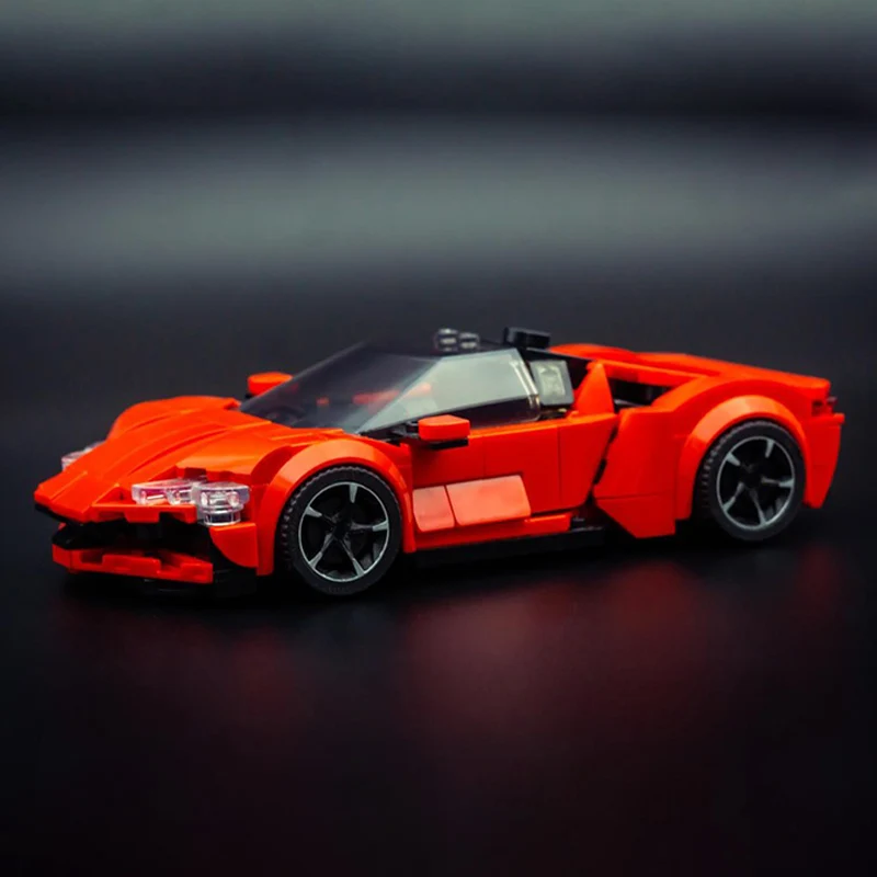 Speed Racing Car Model MOC Building Bricks SF90 Top Tier Sports Car Modular Technology Children Holiday Gifts Assemble Toys Suit
Speed Racing Car Model MOC Building Bricks SF90 Top Tier Sports Car Modular Technology Children Holiday Gifts Assemble Toys Suit