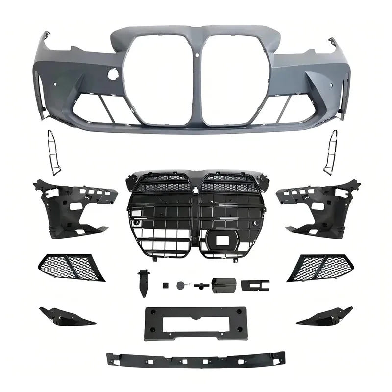 High Quality 3 Series G20 Modified to G80 M3 Front Bumper 2019-2020 Front Bumper with Grille Assy
High Quality 3 Series G20 Modified to G80 M3 Front Bumper 2019-2020 Front Bumper with Grille Assy
