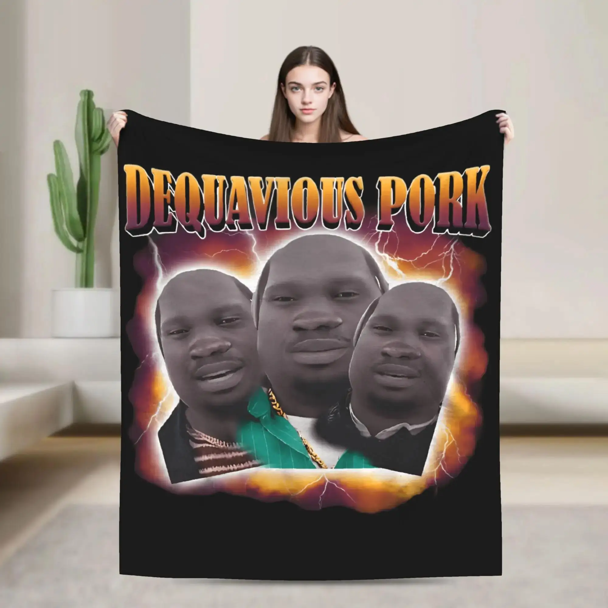 Плюшевый плед Dequavious Pork Funny Dank Memes Brainrot: мягкий, теплый, для кровати, дивана, софы, фланелевое покрывало-плед
Плюшевый плед Dequavious Pork Funny Dank Memes Brainrot: мягкий, теплый, для кровати, дивана, софы, фланелевое покрывало-плед