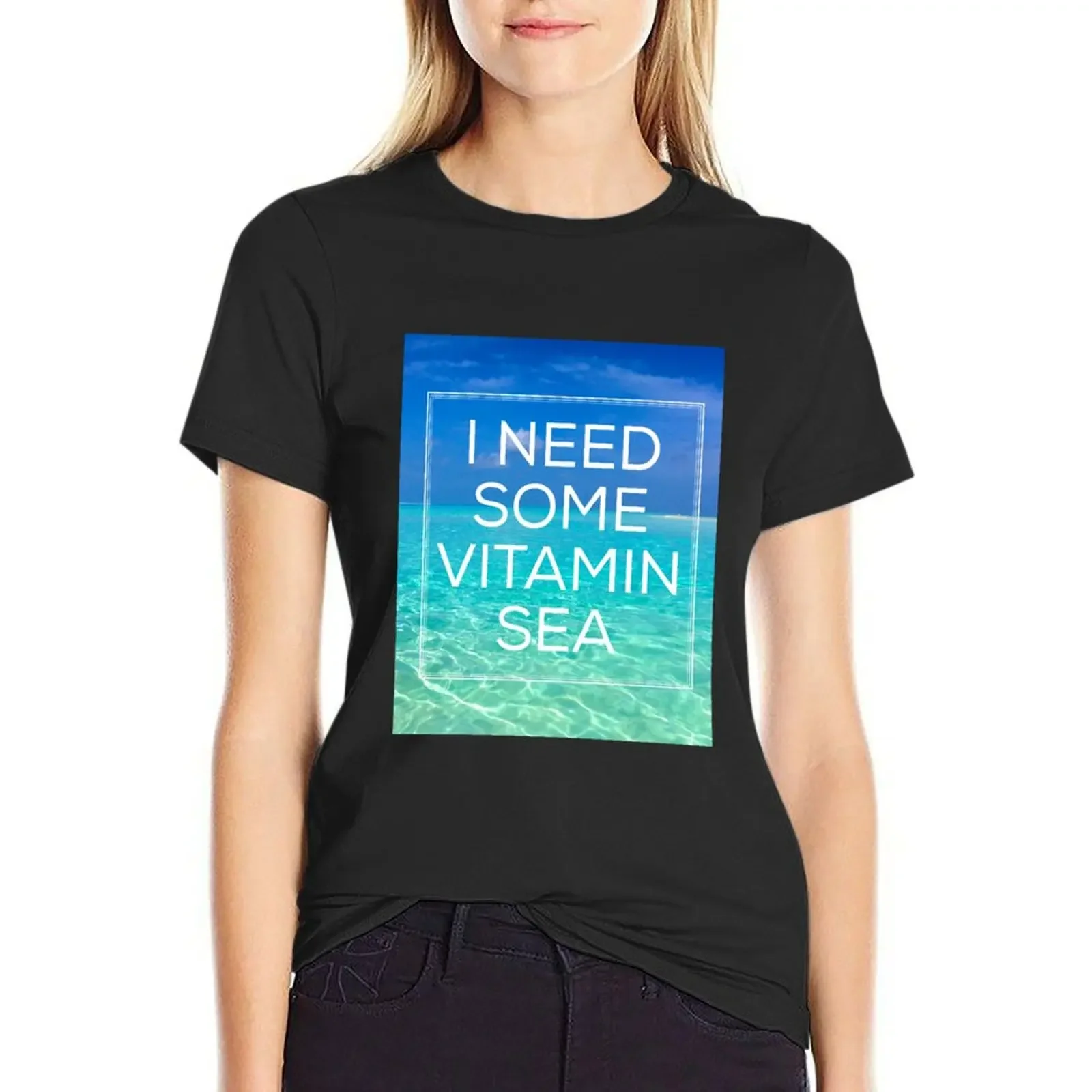 Vitamin Sea T-Shirt Aesthetic clothing sports fans anime clothes customizeds luxury designer clothing Women
Vitamin Sea T-Shirt Aesthetic clothing sports fans anime clothes customizeds luxury designer clothing Women