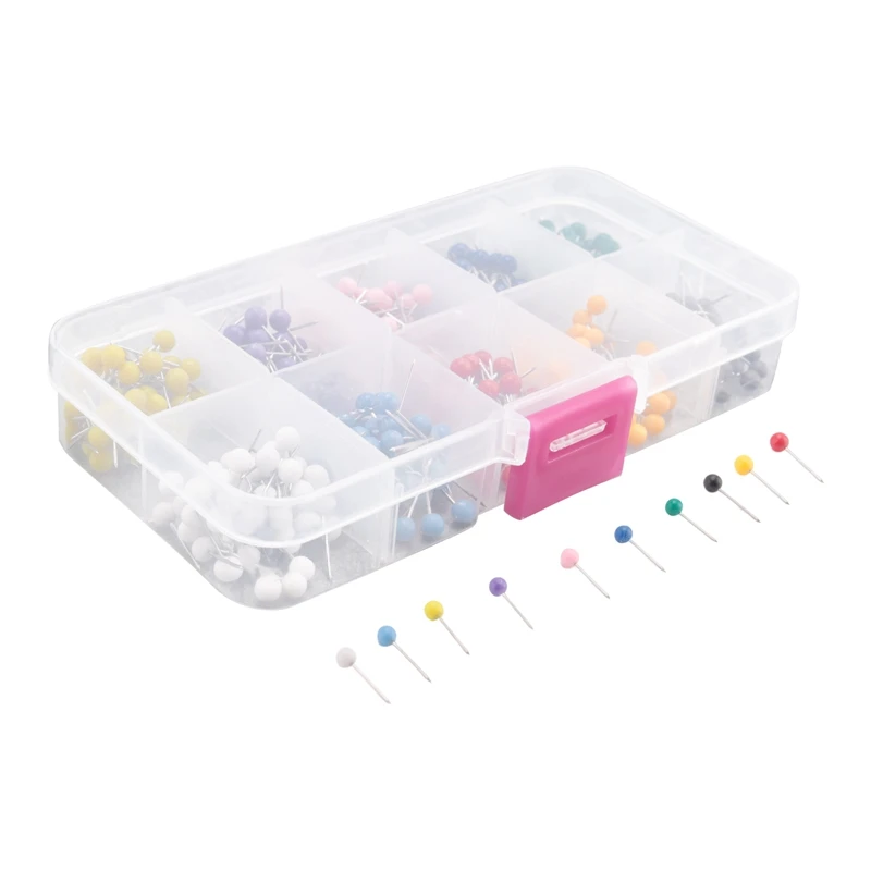 ABHS-Map Tacks Push Pins Пластиковая головка со стальным наконечником, 4 мм, 500 шт.
ABHS-Map Tacks Push Pins Пластиковая головка со стальным наконечником, 4 мм, 500 шт.