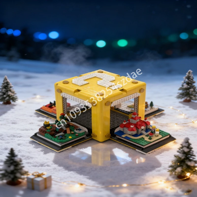 2002 шт. MOC Magi Cube Frame, модель строительного блока, архитектура, сборка, идея, кирпич, детские рождественские подарки, игрушка на день рождения
2002 шт. MOC Magi Cube Frame, модель строительного блока, архитектура, сборка, идея, кирпич, детские рождественские подарки, игрушка на день рождения