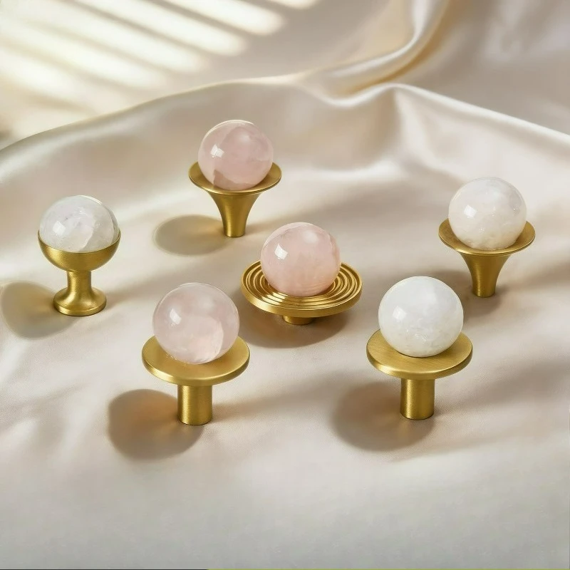 Nordic Natural Crystal Single Hole Wardrobe Door Handle Simple Brass Furniture Wine Cabinet Drawer Shoe Cabinet Small Handle
Nordic Natural Crystal Single Hole Wardrobe Door Handle Simple Brass Furniture Wine Cabinet Drawer Shoe Cabinet Small Handle