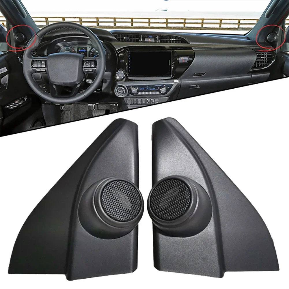 2pcs Car Speaker Cover A-pillar Modification Audio Door Corner ABS Speaker Cover For Toyota For Fortuner 2016-2019
2pcs Car Speaker Cover A-pillar Modification Audio Door Corner ABS Speaker Cover For Toyota For Fortuner 2016-2019