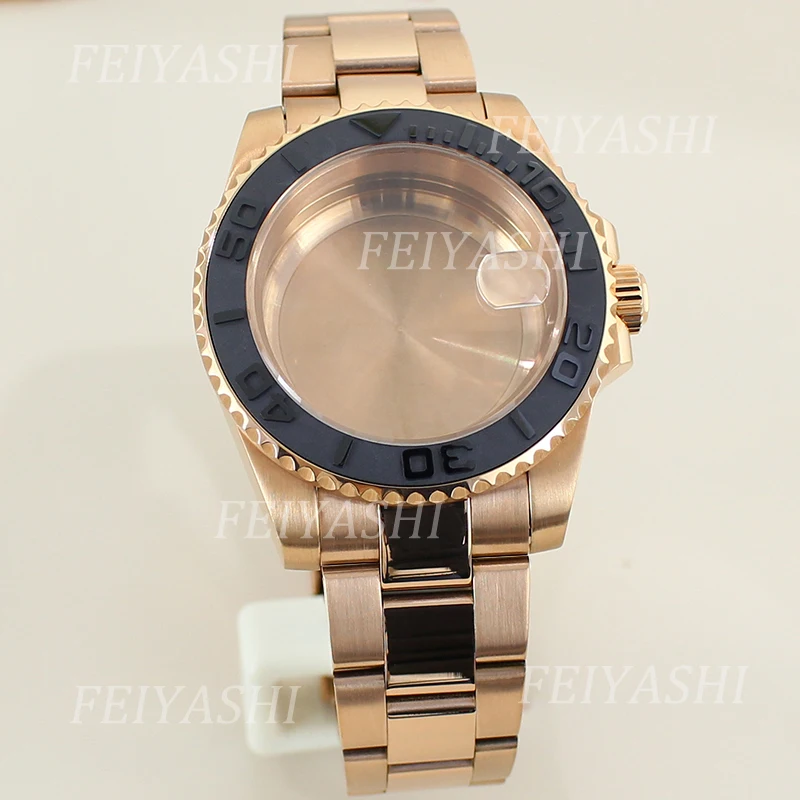 PVD Rose Gold 40mm Watch Case 316L Stainless Steel For Seiko NH35 NH34 NH36 NH38 Miyota 8215 ETA 2824 Movement 28.5mm Dial Parts
PVD Rose Gold 40mm Watch Case 316L Stainless Steel For Seiko NH35 NH34 NH36 NH38 Miyota 8215 ETA 2824 Movement 28.5mm Dial Parts