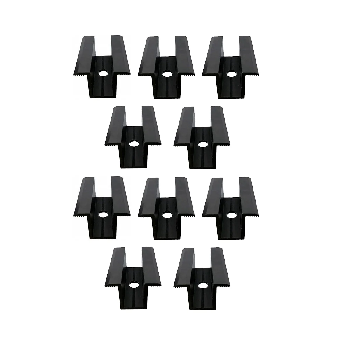 10 x Centre Clamp PV Solar Panels, Black, Module Clamp for All Frame Heights, Solar Panels Bracket for Solar Panels Roof
10 x Centre Clamp PV Solar Panels, Black, Module Clamp for All Frame Heights, Solar Panels Bracket for Solar Panels Roof