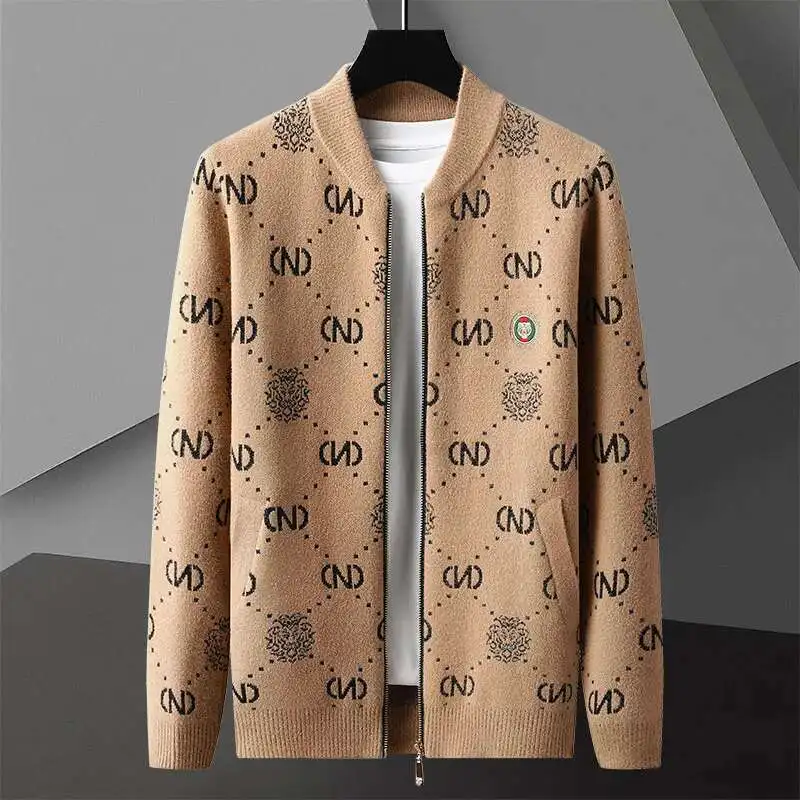 Korean Sweaters Coat Designer Autumn Fashion Knit Cardigan Jacket Men Sweaters Letter Printing Cardigan Men Sweter De Hombre
Korean Sweaters Coat Designer Autumn Fashion Knit Cardigan Jacket Men Sweaters Letter Printing Cardigan Men Sweter De Hombre