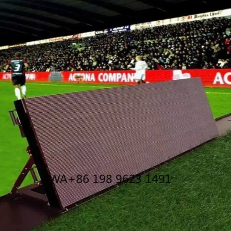 P3.076 Perimeter LED Display Sport Stadium LED Board Soccer Match Advertising Video Screen
P3.076 Perimeter LED Display Sport Stadium LED Board Soccer Match Advertising Video Screen