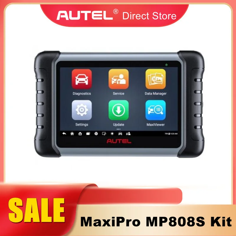 Autel MaxiPRO MP808S KIT Bidirectional Scan Tool with Complete OBD1 Adapters NEW Add FCA AutoAuth Can Work with MaxiVideo MV108
Autel MaxiPRO MP808S KIT Bidirectional Scan Tool with Complete OBD1 Adapters NEW Add FCA AutoAuth Can Work with MaxiVideo MV108