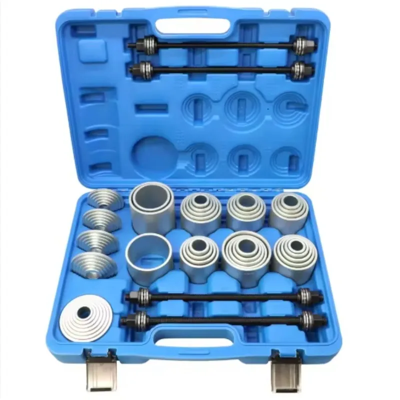 36P Universal Press and Pull Sleeve Kit Bush Bearing Removal Insertion Tool Set Bushing Remove and Install Tools
36P Universal Press and Pull Sleeve Kit Bush Bearing Removal Insertion Tool Set Bushing Remove and Install Tools