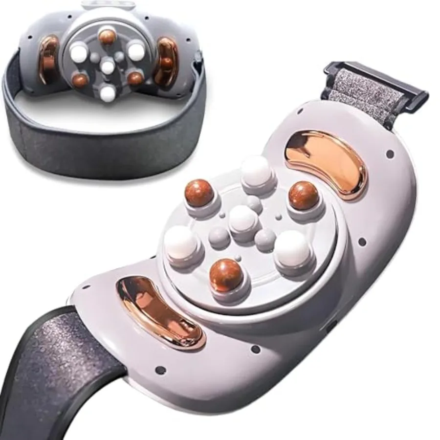 Electric Abdominal Massager with 15mm Massage Head Adjustable 3 Levels Intensity and 5 Modes for Abdominal Back Neck and Legs B
Electric Abdominal Massager with 15mm Massage Head Adjustable 3 Levels Intensity and 5 Modes for Abdominal Back Neck and Legs B