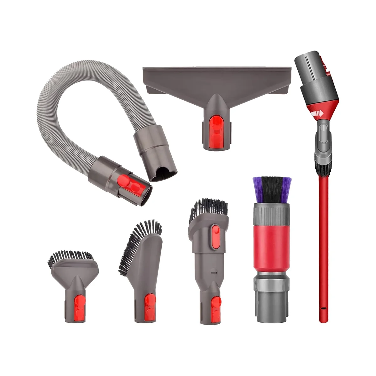 A06P-For Dyson V15 V11 V10 V7 V8 Brush Tools: Traceless/Soft/Stiff Bristle Extension Hose Mattress Brush Upgrade Crevice Tool
A06P-For Dyson V15 V11 V10 V7 V8 Brush Tools: Traceless/Soft/Stiff Bristle Extension Hose Mattress Brush Upgrade Crevice Tool