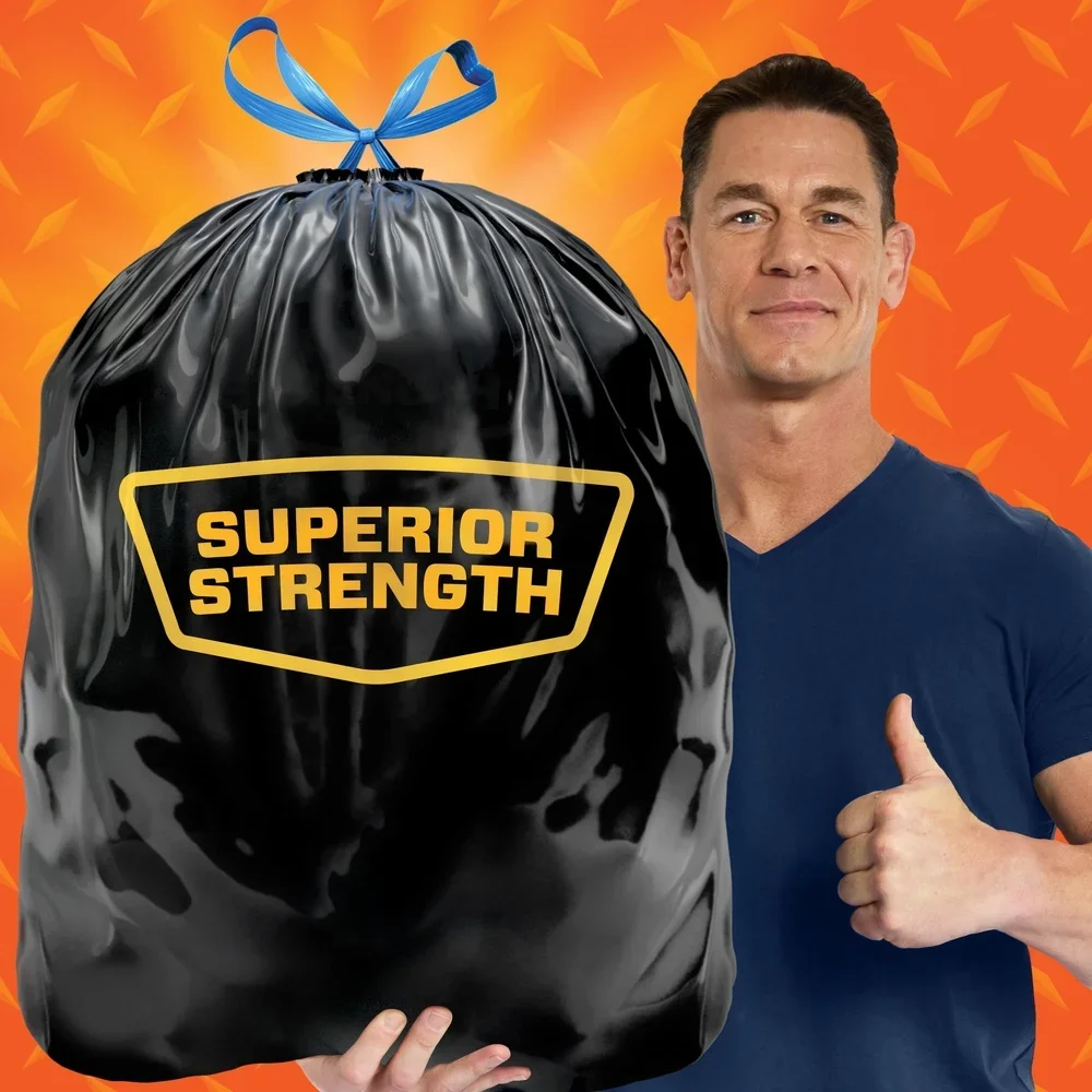 Strong Large Trash Bags 30 Gallon Heavy Duty Drawstring Unscented Puncture Resistant Multipurpose Black Garbage Bags 40 Count
Strong Large Trash Bags 30 Gallon Heavy Duty Drawstring Unscented Puncture Resistant Multipurpose Black Garbage Bags 40 Count