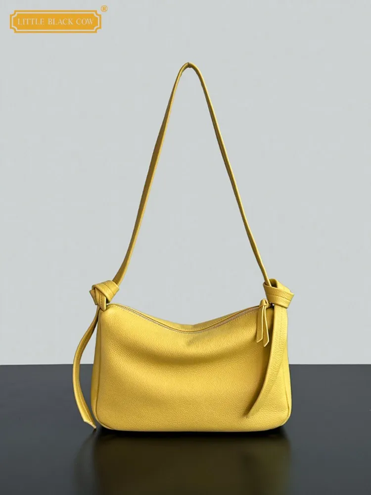 Women Retro Office New Genuine Leather Solid Color Single Shoulder Bag Soft Leather Handbag Designer Crossbody Bags Tote Casual 
Women Retro Office New Genuine Leather Solid Color Single Shoulder Bag Soft Leather Handbag Designer Crossbody Bags Tote Casual