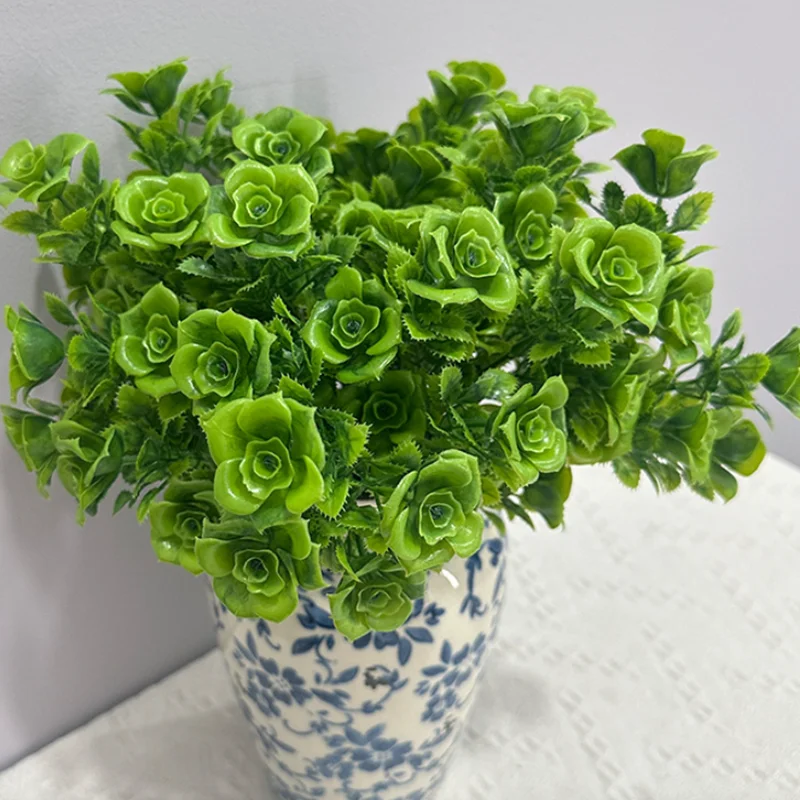 10pcs Simulation Water Grass Roses Bouquet Plastic Flowers Room Decor Artificial Green Rose Fake Flower Table Decoration
10pcs Simulation Water Grass Roses Bouquet Plastic Flowers Room Decor Artificial Green Rose Fake Flower Table Decoration
