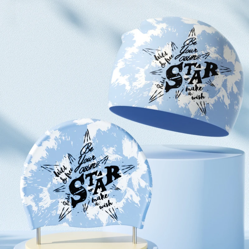 Adult Swimming Caps Large Size Waterproof Silicone Swim Cap for Women Long Hair Ear Protection Printed Swim Cap Pool Accessories
Adult Swimming Caps Large Size Waterproof Silicone Swim Cap for Women Long Hair Ear Protection Printed Swim Cap Pool Accessories