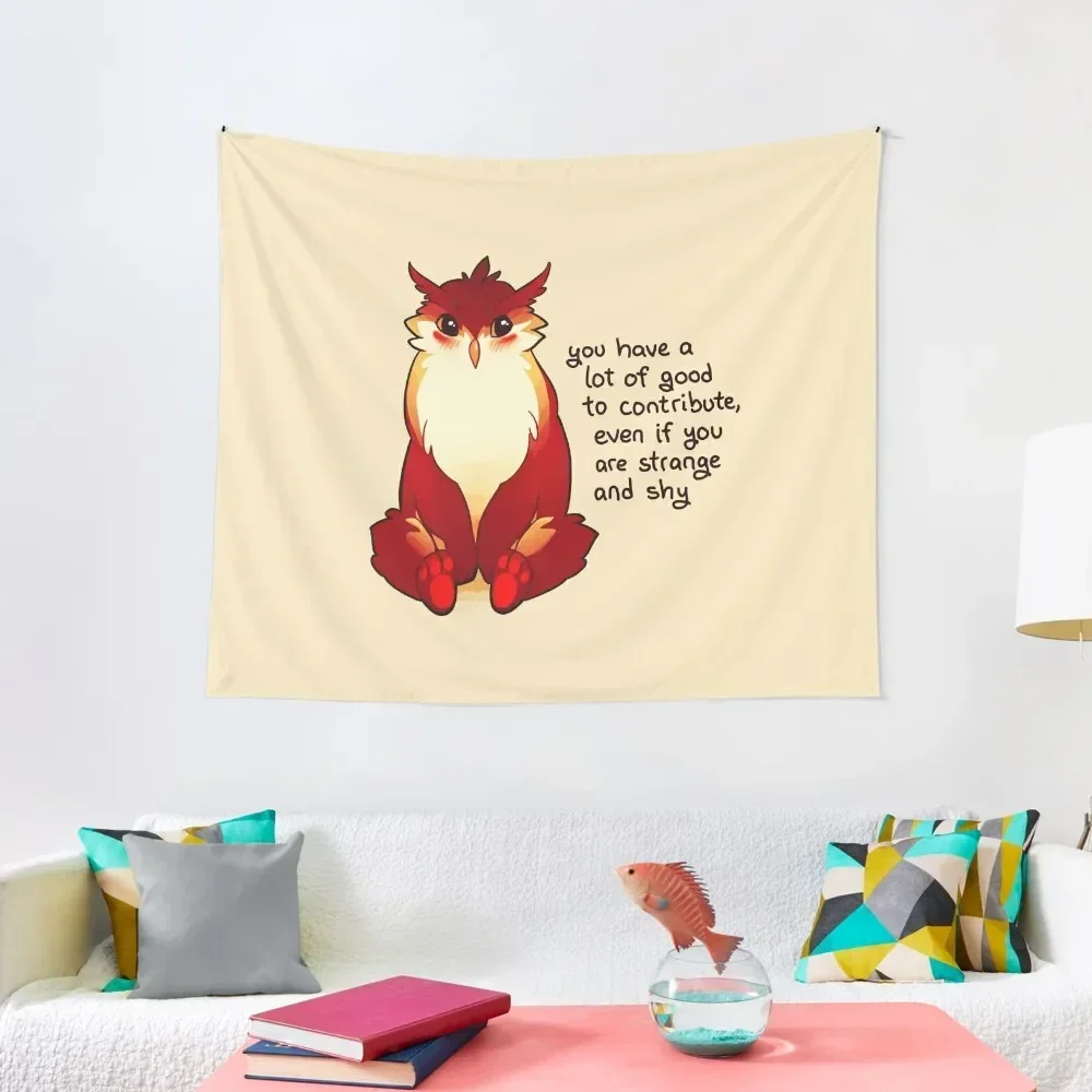 You Have a Lot of Good to Contribute Blushing Owlbear Tapestry Aesthetic Room Decor Bedroom Decor Home Decorators Tapestry
You Have a Lot of Good to Contribute Blushing Owlbear Tapestry Aesthetic Room Decor Bedroom Decor Home Decorators Tapestry