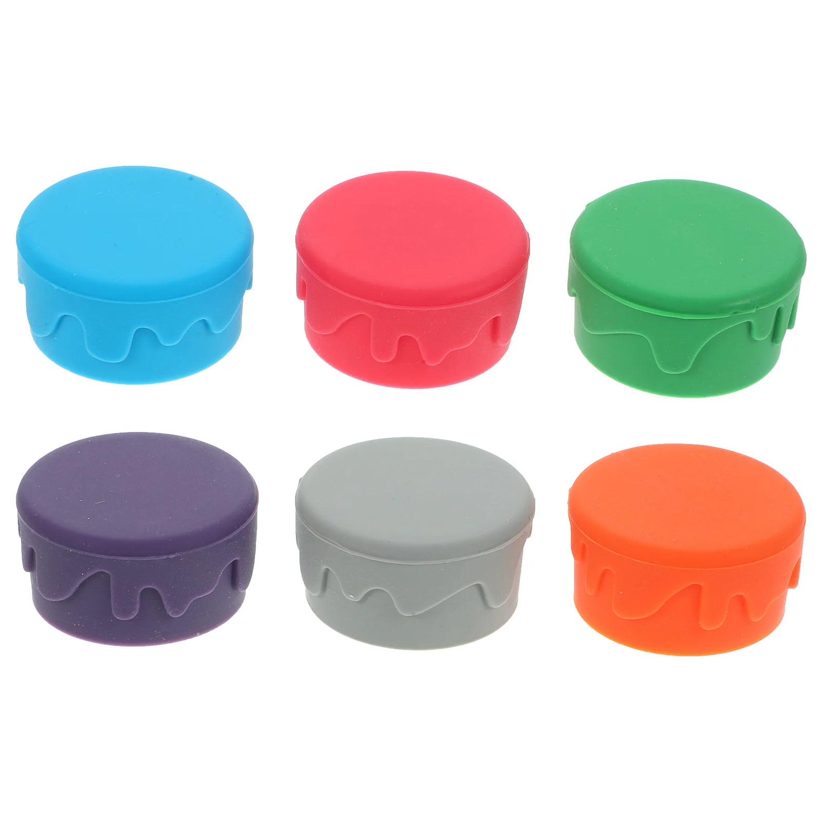 6pcs Silicone Stoppers Reusable Bottle Caps Airtight Sealers for Beer Beverage Saver Home Bar Club Party
6pcs Silicone Stoppers Reusable Bottle Caps Airtight Sealers for Beer Beverage Saver Home Bar Club Party