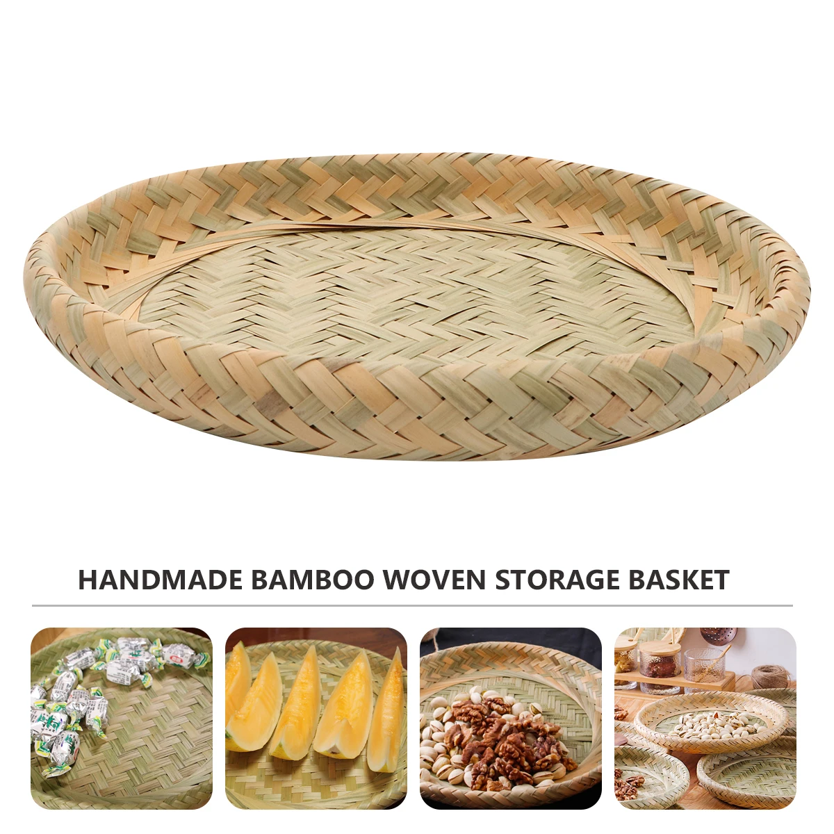 Bamboo Woven Basket H made Food Serving Hamper Kitchen Picnic Party Fruit Bamboo Woven Storage Plate Storage Plate Craft
Bamboo Woven Basket H made Food Serving Hamper Kitchen Picnic Party Fruit Bamboo Woven Storage Plate Storage Plate Craft