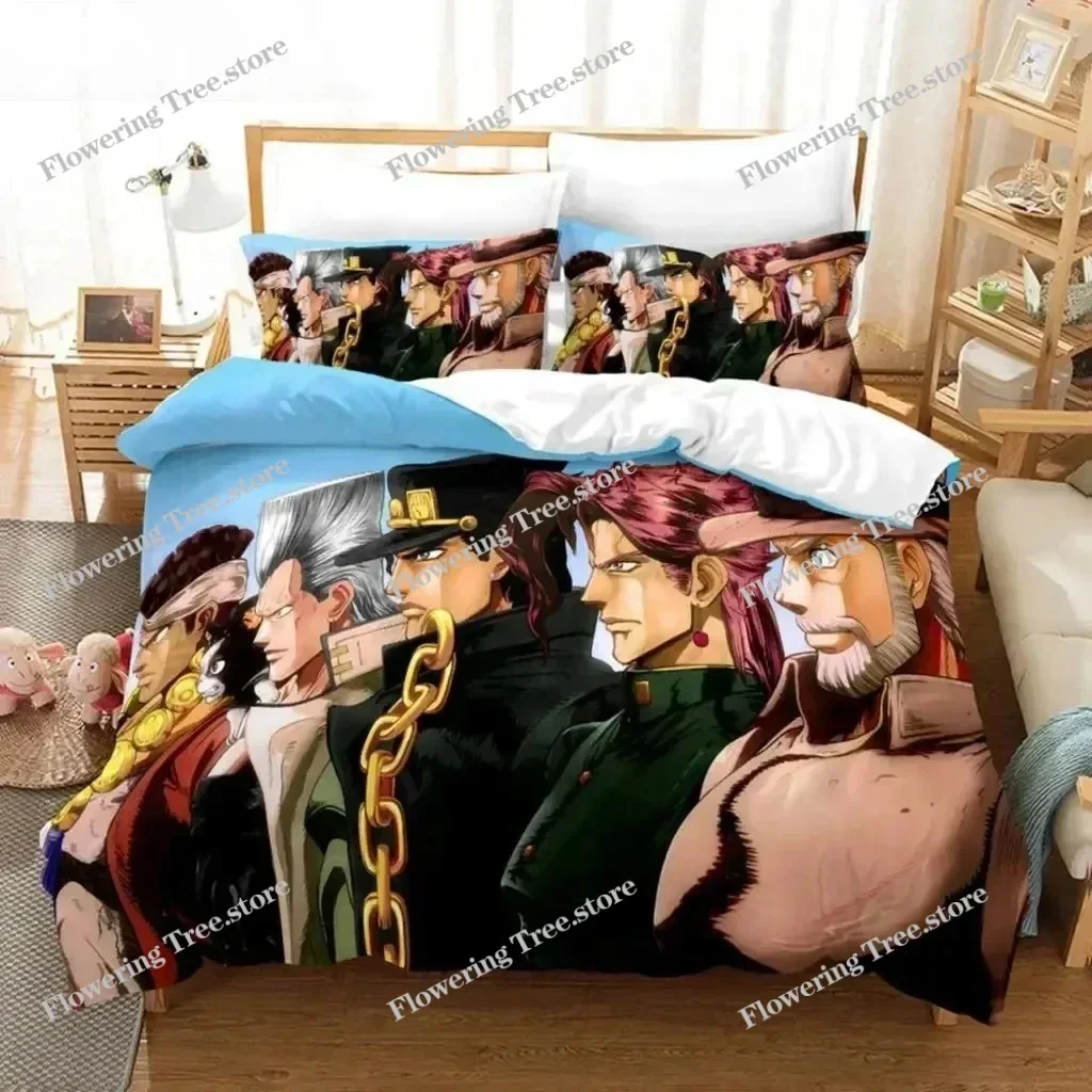 3D Print Anime JoJo Bizarre Adventure Jotaro Kujo Bedding Set Boys Girls Twin Queen Size Duvet Cover Pillowcase Bed Kids Adult
3D Print Anime JoJo Bizarre Adventure Jotaro Kujo Bedding Set Boys Girls Twin Queen Size Duvet Cover Pillowcase Bed Kids Adult