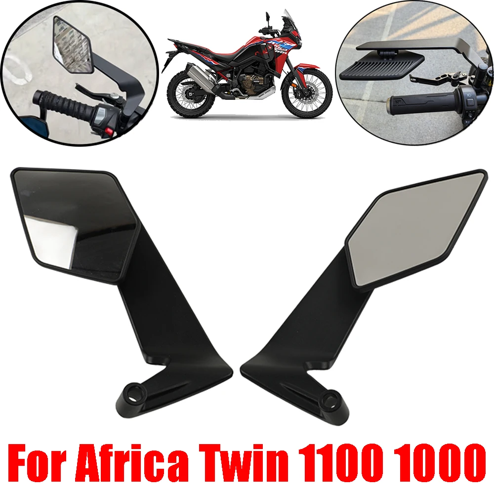 For HONDA Africa Twin 1100 CRF 1000 CRF1000L CRF1100L CRF1000 CRF1100 Accessories Rearview Mirrors Stealth Winglets Wing Mirror
For HONDA Africa Twin 1100 CRF 1000 CRF1000L CRF1100L CRF1000 CRF1100 Accessories Rearview Mirrors Stealth Winglets Wing Mirror