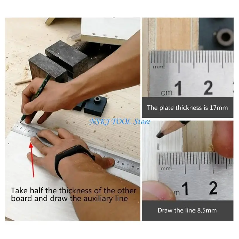 L8RC 3in1 Woodworking Doweling Jig 6/8/10mm Drill Guide Locator Adjustable Drilling Guide Puncher Locator Carpentry Tools
L8RC 3in1 Woodworking Doweling Jig 6/8/10mm Drill Guide Locator Adjustable Drilling Guide Puncher Locator Carpentry Tools