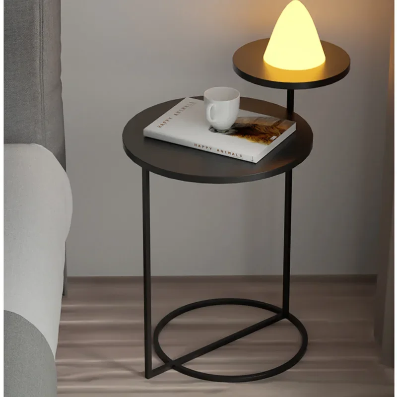 Nordic Modern Side Table Iron Round Coffee Table Creative Double Layer Tea Table Stable And Load Bearing Living Room Furniture
Nordic Modern Side Table Iron Round Coffee Table Creative Double Layer Tea Table Stable And Load Bearing Living Room Furniture