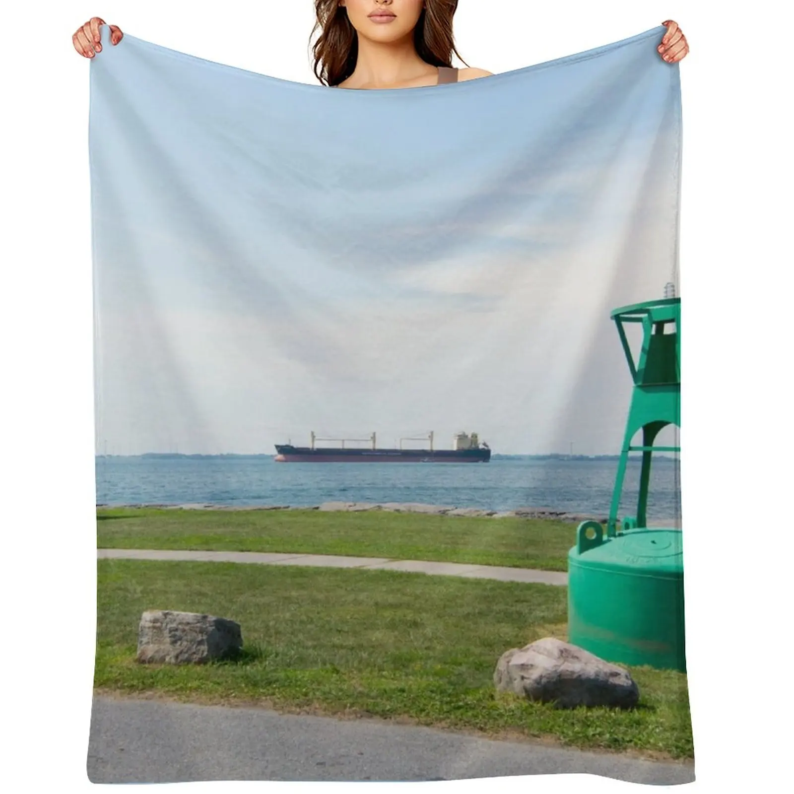 Ship Watching at East End Park Throw Blanket for winter Luxury Soft decorative Blankets
Ship Watching at East End Park Throw Blanket for winter Luxury Soft decorative Blankets