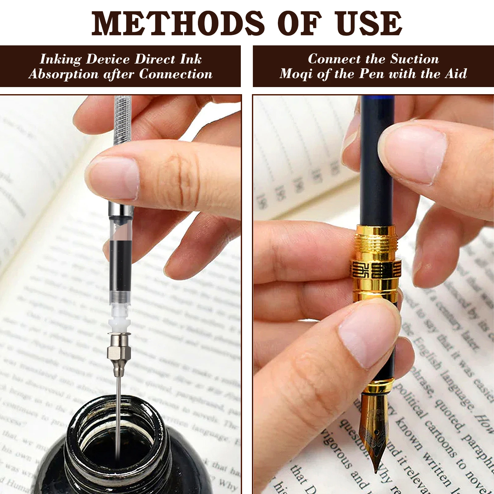 3Pcs Fountain Pen Spring Converter Ink Absorption Tool Lightweight Compact Ink Fill Assistant Stationery Supplies
3Pcs Fountain Pen Spring Converter Ink Absorption Tool Lightweight Compact Ink Fill Assistant Stationery Supplies