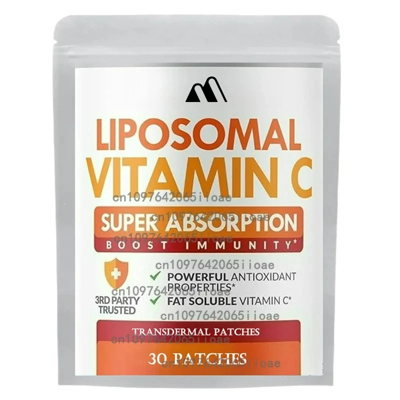 Liposomal Vitamin C Patches - High Absorption, Immune System & Collagen Booster,mmunity Support Ascorbic Acid - 30 Patches.
Liposomal Vitamin C Patches - High Absorption, Immune System & Collagen Booster,mmunity Support Ascorbic Acid - 30 Patches.