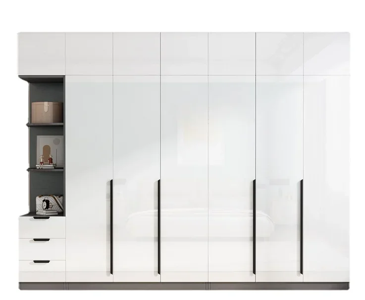 Premium Long - lasting Solid wood thickened back panel bedroom cream wind large capacity rental house home wardrobe
Premium Long - lasting Solid wood thickened back panel bedroom cream wind large capacity rental house home wardrobe