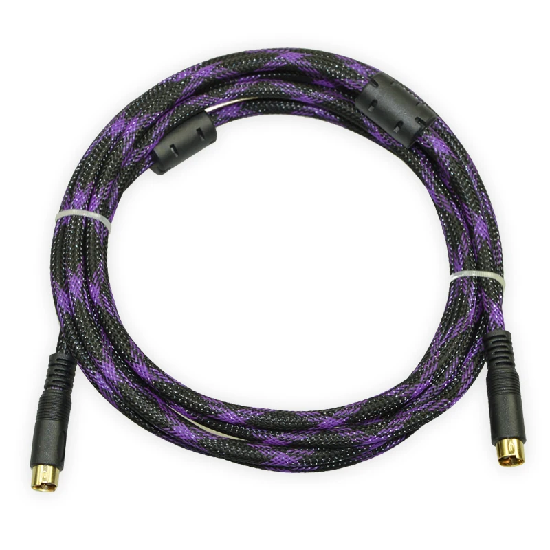 S-Video Cable S Video line 4pin 4P Male to Male M / M TV Out Video For TV HDTV DVD VCR LCD
S-Video Cable S Video line 4pin 4P Male to Male M / M TV Out Video For TV HDTV DVD VCR LCD