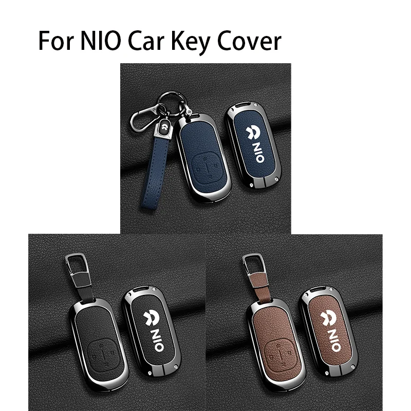 Zinc Alloy Leather Car Key Case For NIO ET9 Car Remote Key Cover 2025 Model Protective Shell Remote Holder Accessories
Zinc Alloy Leather Car Key Case For NIO ET9 Car Remote Key Cover 2025 Model Protective Shell Remote Holder Accessories