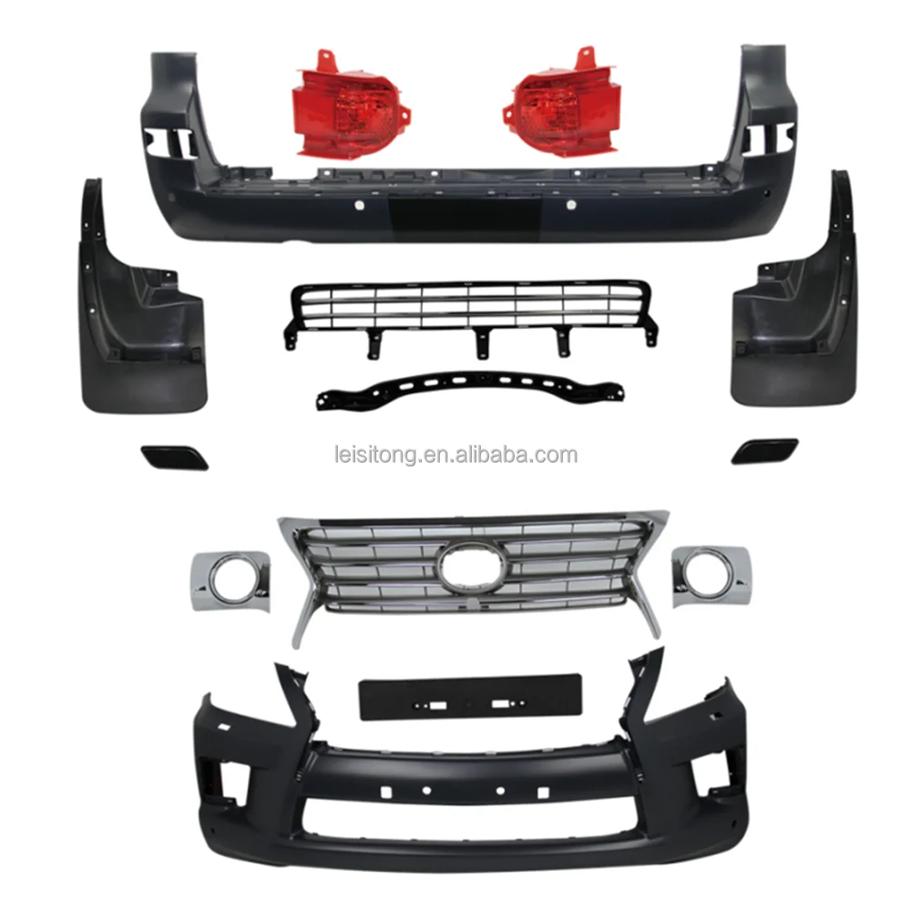 LST Factory LX Front Body Kit for LEXUS 09-15 LX570 Old Upgrade New Bumper TRD Grille Lips
LST Factory LX Front Body Kit for LEXUS 09-15 LX570 Old Upgrade New Bumper TRD Grille Lips