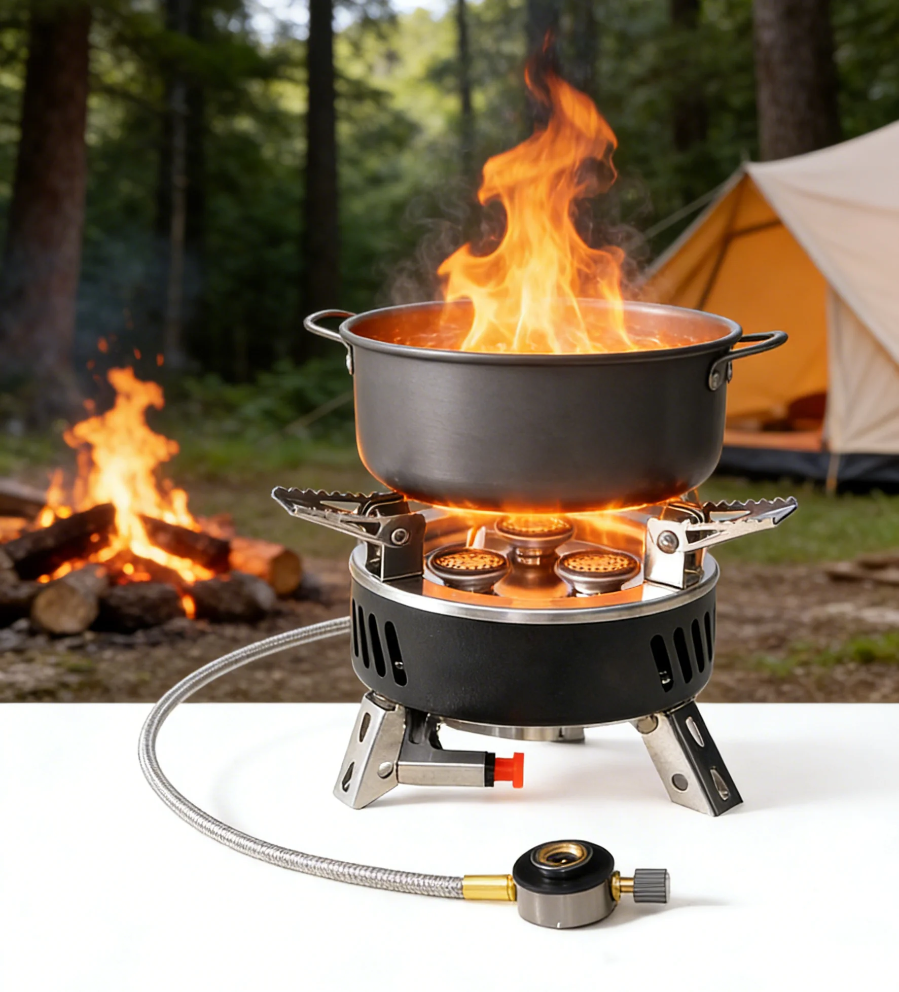 Ветрозащитная походная плита 6800 Вт, газовая плита для кемпинга с пьезозажиганием, адаптером для плиты и чехлом для переноски, снаряжение для кемпинга
Ветрозащитная походная плита 6800 Вт, газовая плита для кемпинга с пьезозажиганием, адаптером для плиты и чехлом для переноски, снаряжение для кемпинга