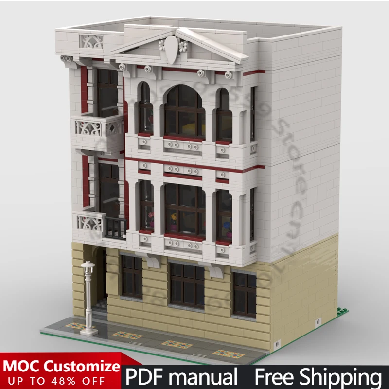 3242 деталей, модульный конструктор Albergue MOC, кастомизируемый модульный набор, креативный дизайн, развивающая игрушка для самостоятельной сборки, подарок на праздник
3242 деталей, модульный конструктор Albergue MOC, кастомизируемый модульный набор, креативный дизайн, развивающая игрушка для самостоятельной сборки, подарок на праздник