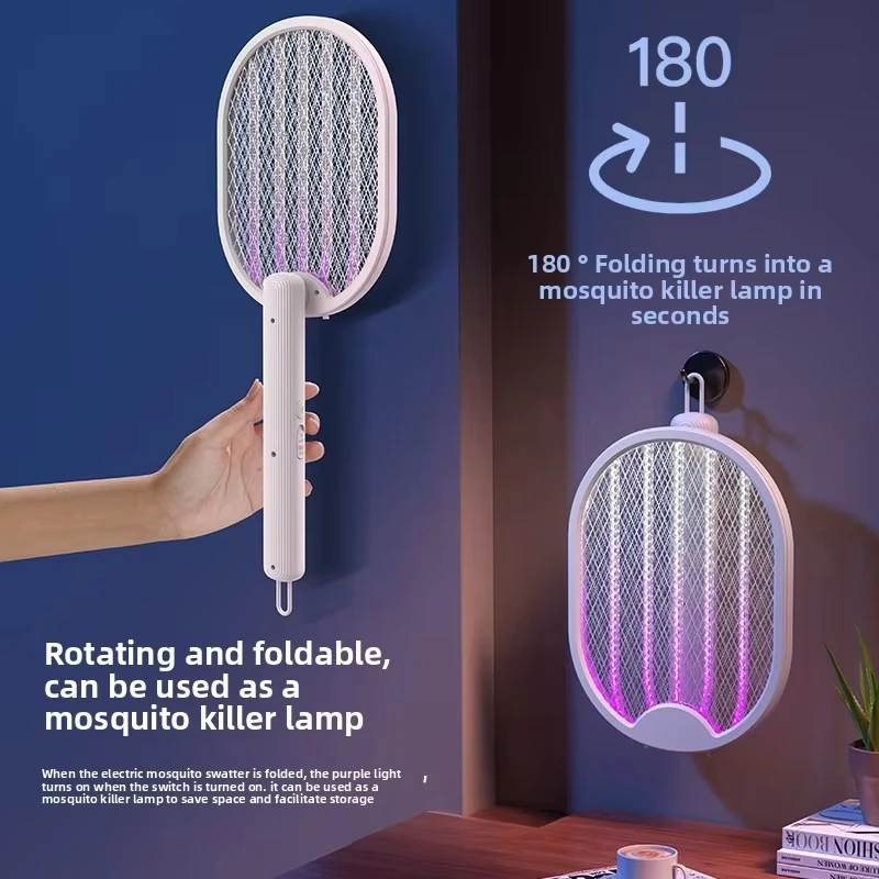 1 комплект складной электрической мухобойки с УФ-лампой для уничтожения комаров, USB-заряжаемый электрический уничтожитель насекомых, мухобойка для комаров.
1 комплект складной электрической мухобойки с УФ-лампой для уничтожения комаров, USB-заряжаемый электрический уничтожитель насекомых, мухобойка для комаров.