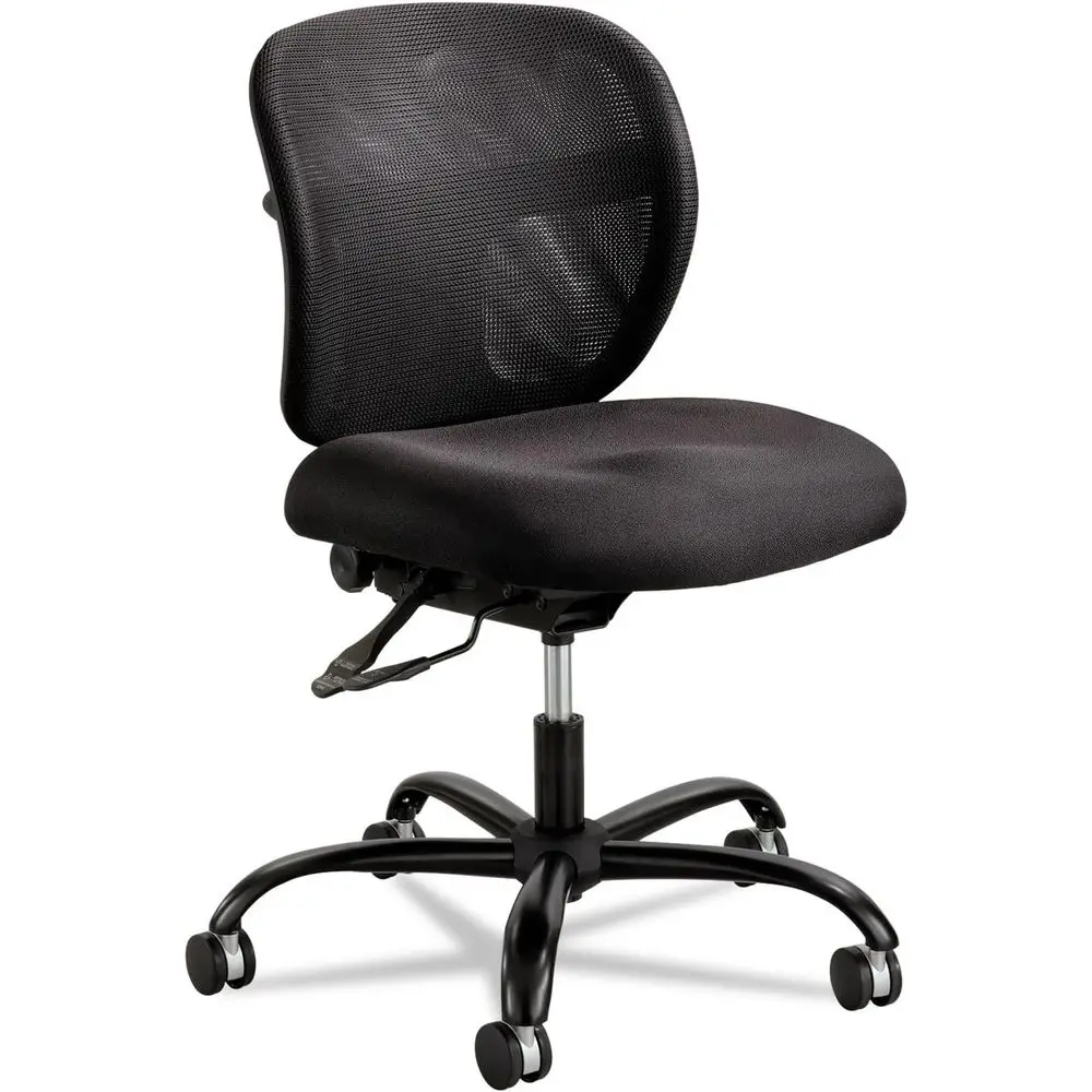 Vue Oice Chair, Heavy Duty Stool, 500 lbs acity, Ergonomic Mesh Back, 360 Swivel Seat, 5-Star Base, Big and Tall, Black
Vue Oice Chair, Heavy Duty Stool, 500 lbs acity, Ergonomic Mesh Back, 360 Swivel Seat, 5-Star Base, Big and Tall, Black