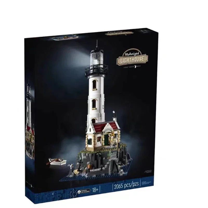 Electric Lighthouse Building Blocks 2065PCS Compatible 21335 Bricks Assembled Toys For Children Christmas Gift With Original Box
Electric Lighthouse Building Blocks 2065PCS Compatible 21335 Bricks Assembled Toys For Children Christmas Gift With Original Box