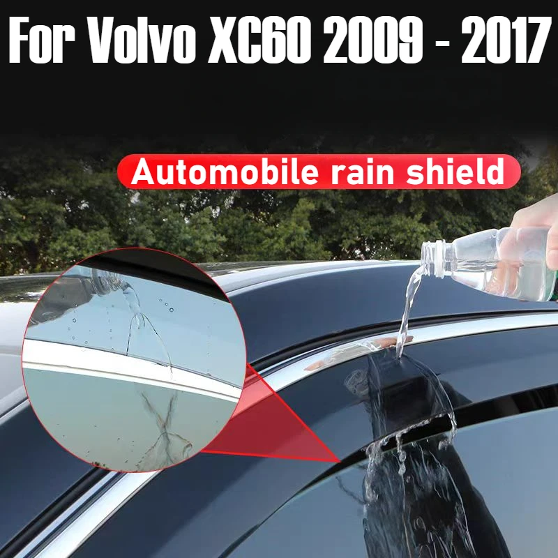 Для Volvo XC60 2009-2017 автомобильные аксессуары, оконный козырек, вентиляционный козырек от дождя, защита от солнца, дефлектор, навесы, чехлы
Для Volvo XC60 2009-2017 автомобильные аксессуары, оконный козырек, вентиляционный козырек от дождя, защита от солнца, дефлектор, навесы, чехлы