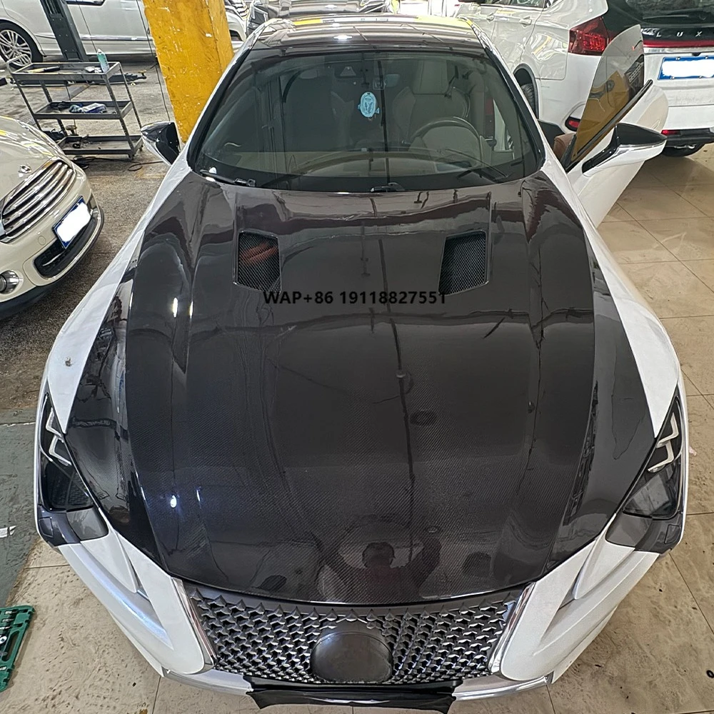 TLS Style Carbon Fiber Hood for LC500 & LC500h Engine Hood Bonnet
TLS Style Carbon Fiber Hood for LC500 & LC500h Engine Hood Bonnet