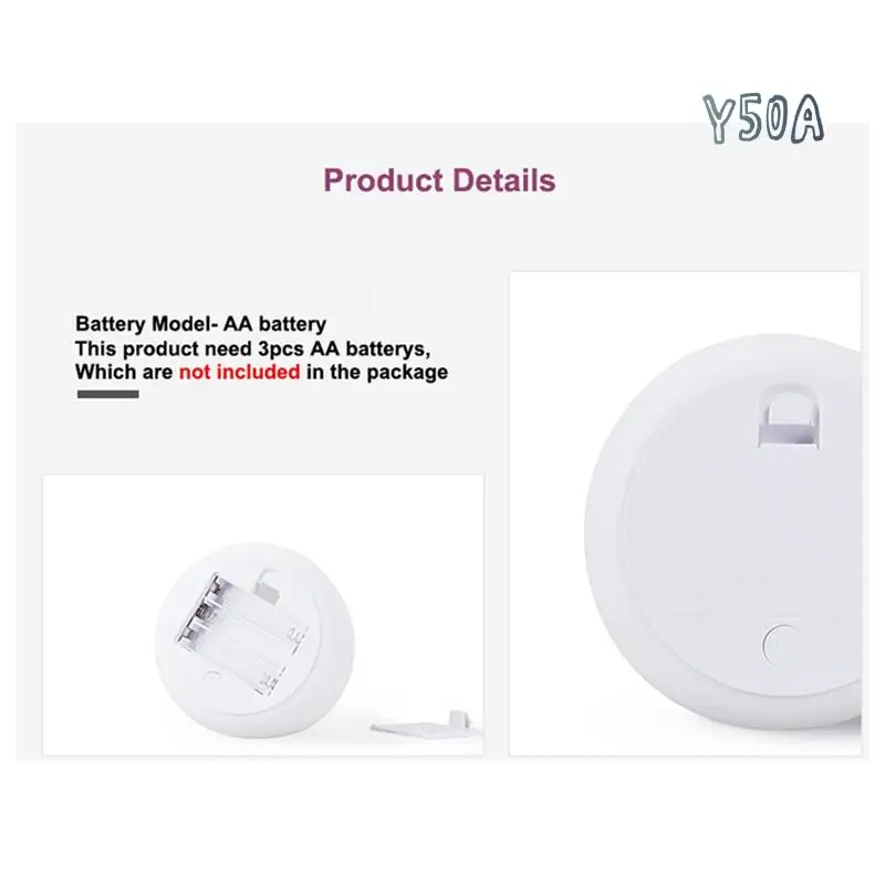 Y50A-Mini Cat Night Light Cartoon 7 Colors Sleep Lamp Touch Table Lamp Home Bedroom Decoration
Y50A-Mini Cat Night Light Cartoon 7 Colors Sleep Lamp Touch Table Lamp Home Bedroom Decoration