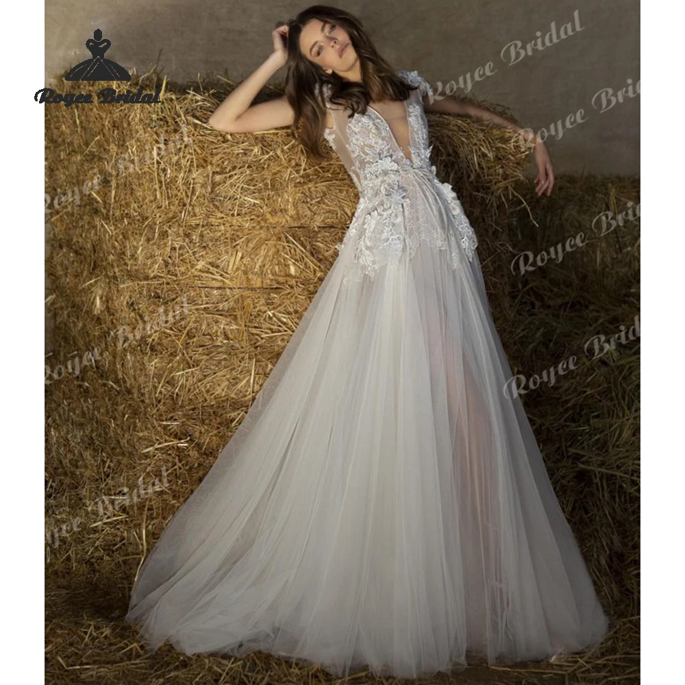 Elegant Appliques Open Back A Line Wedding Dresses 2027 Glitter Spaghetti Strap Beach Bridal Gown Customized vestido de novia
Elegant Appliques Open Back A Line Wedding Dresses 2027 Glitter Spaghetti Strap Beach Bridal Gown Customized vestido de novia