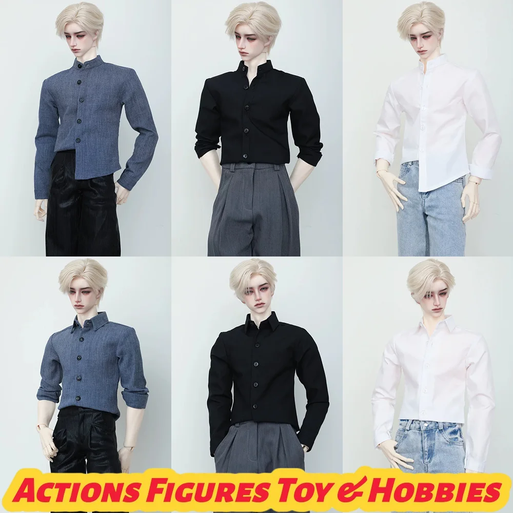 【High Quality】1/3 Scale Slim Turn Down Collar Shirt Stand Collar Long Sleeves Tops for ID75 Dragon Soul 73 POPO68 SD10 MSD
【High Quality】1/3 Scale Slim Turn Down Collar Shirt Stand Collar Long Sleeves Tops for ID75 Dragon Soul 73 POPO68 SD10 MSD