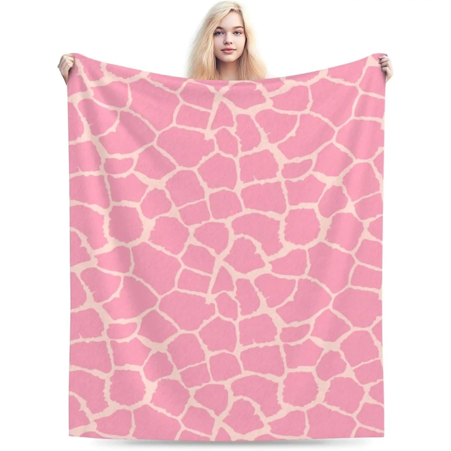Pink Giraffe Throw Blankets,Cozy Flannel Blanket on for Home Bedroom Comfort Lightweight Throw Blankets for Adults and Kids
Pink Giraffe Throw Blankets,Cozy Flannel Blanket on for Home Bedroom Comfort Lightweight Throw Blankets for Adults and Kids