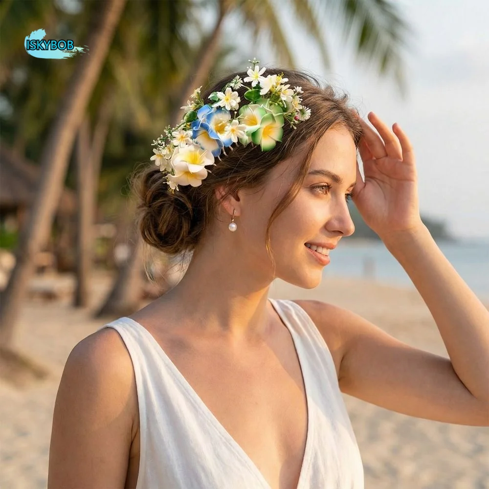 Exquisite Colorful Large Flower Hairpin Bohemian Side Clip Artificial Floral Hair Clip Headpieces Headdress Hair Comb Summer
Exquisite Colorful Large Flower Hairpin Bohemian Side Clip Artificial Floral Hair Clip Headpieces Headdress Hair Comb Summer