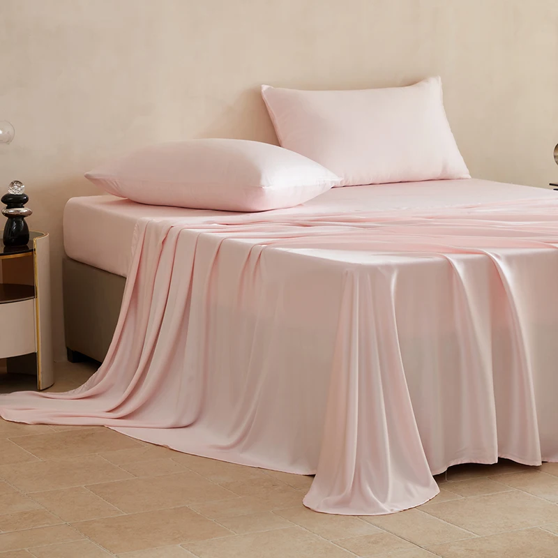 4/6pcs Mulberry Silk Bed Sheet Sets Ultra Silky Soft Bedding Set High End Fitted and Flat Sheets Pillowcase Doble King Queen Bed
4/6pcs Mulberry Silk Bed Sheet Sets Ultra Silky Soft Bedding Set High End Fitted and Flat Sheets Pillowcase Doble King Queen Bed