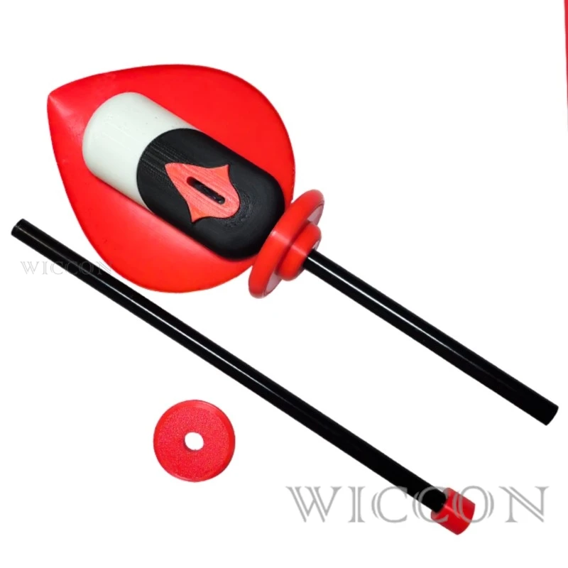 Alastor Cosplay Microphone Cane Headgear Glasses Hair Props Halloween Carnival Party Accessories
Alastor Cosplay Microphone Cane Headgear Glasses Hair Props Halloween Carnival Party Accessories